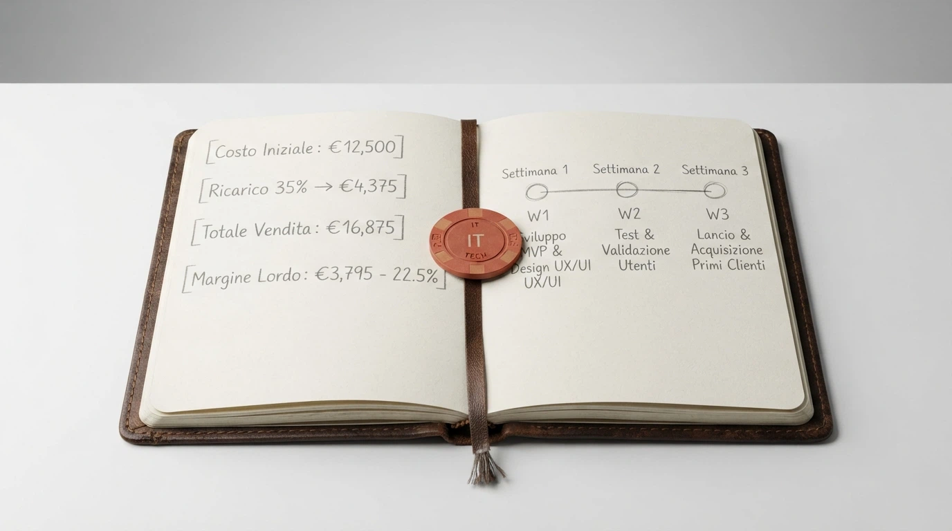 Schema del meccanismo di cashback: percentuale applicata alla perdita netta in una finestra temporale