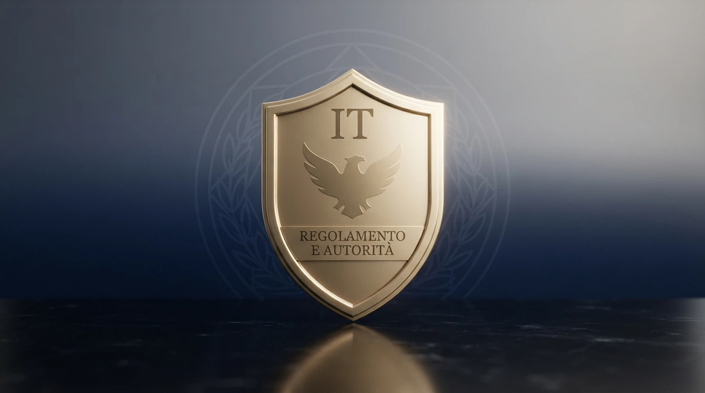 Il logo ufficiale dell'Agenzia delle Dogane e dei Monopoli accanto alla dicitura Concessionario ADM sul footer di un casinò online