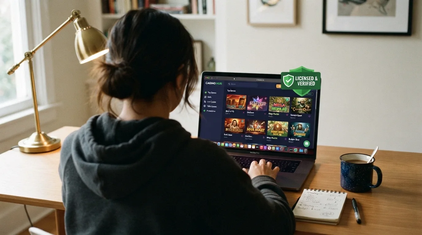 Schermata di confronto con loghi di concessionari ADM recensiti, badge di licenza e icone dei provider live